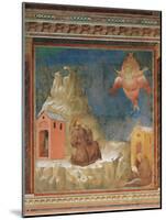 St Francis Receiving the Stigmata-Giotto di Bondone-Mounted Giclee Print