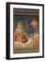 St. Francis Receiving the Stigmata-Giotto di Bondone-Framed Art Print