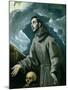 St. Francis Receiving the Stigmata-El Greco-Mounted Giclee Print