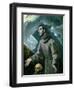 St. Francis Receiving the Stigmata-El Greco-Framed Giclee Print