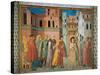 St. Francis Renunciation of Paternal Wealth-Benozzo Gozzoli-Stretched Canvas