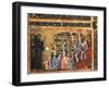 St Francis' Sermon, Detail of St Francis-null-Framed Giclee Print