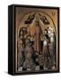 St Francis Submits the Rule To the Franciscan Orders-Colantonio-Framed Stretched Canvas