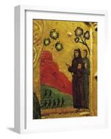 St Francis Talking to the Birds-null-Framed Giclee Print