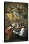 St. Francis Xavier Reviving Inhabitant of Cangoxima, Japan-Nicolas Poussin-Stretched Canvas