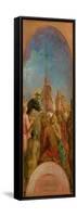 St. Francis Xavier-Theodore Chasseriau-Framed Stretched Canvas