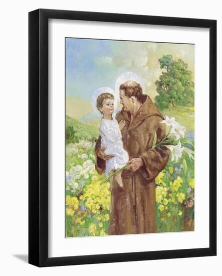 St Francis-Hal Frenck-Framed Giclee Print