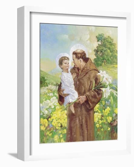 St Francis-Hal Frenck-Framed Giclee Print