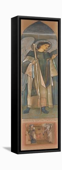 St. Gabriel, C.1892-Edward Burne-Jones-Framed Stretched Canvas