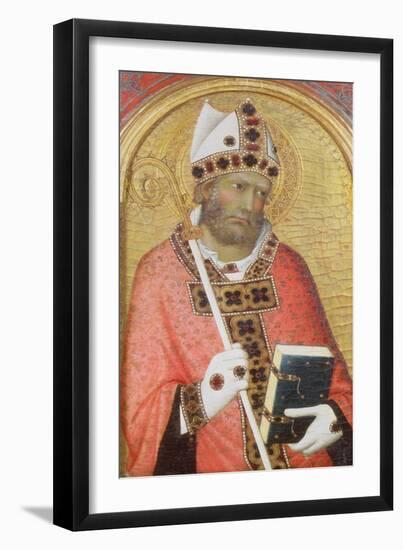 St. Geminianus, c.1319-Simone Martini-Framed Giclee Print