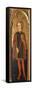 St. Genesius, Section Triptych Panel, Circa 1460-null-Framed Stretched Canvas
