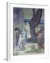 St. Genevieve Bringing Supplies to the City of Paris after the Siege-Pierre Puvis de Chavannes-Framed Giclee Print