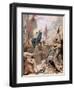 St. Genevieve, from a Series on the Heroines of France in "Le Petit Journal," 1896-Lionel Noel Royer-Framed Giclee Print
