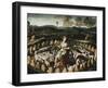 St Genevieve Gardant Ses Moutons' ('St Genevieve Watching Her Flock), 16th Century-null-Framed Giclee Print