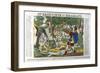 St Genevieve of Brabant in the Forest, 19th Century-null-Framed Giclee Print