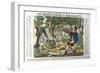 St Genevieve of Brabant in the Forest, 19th Century-null-Framed Giclee Print