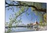 St.. Georg Church and Castle, Peninsula of Wasserburg, Lake Constance, Schwaben, Bavaria, Germany-Markus Lange-Mounted Photographic Print