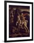 St George and Dragon, 1565-1570-Lelio Orsi-Framed Premium Giclee Print