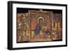 St George and Dragon and Apostles on Left-null-Framed Giclee Print