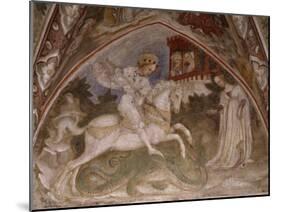 St. George and Dragon, Circa 1460-Bonifacio Bembo-Mounted Giclee Print