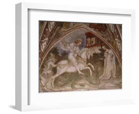 St. George and Dragon, Circa 1460-Bonifacio Bembo-Framed Giclee Print