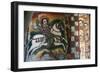 St. George and Dragon, Fresco, Church of Narga Selassie-null-Framed Giclee Print