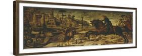 St George and Dragon-Vittore Carpaccio-Framed Premium Giclee Print