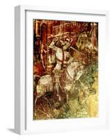 St. George and Dragon-null-Framed Giclee Print