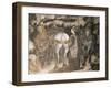 St George and Princess-Antonio Pisanello-Framed Giclee Print