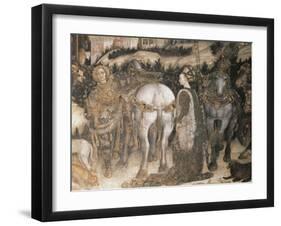 St George and Princess-Antonio Pisanello-Framed Giclee Print