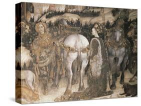 St George and Princess-Antonio Pisanello-Stretched Canvas