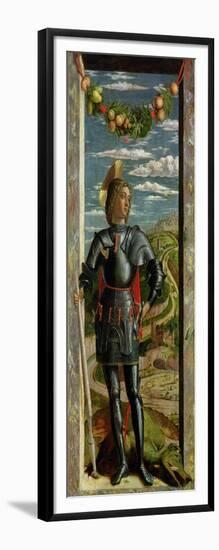 St. George and the Dragon, 1466-67-Andrea Mantegna-Framed Giclee Print