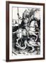 St George and the Dragon, 1505-Albrecht Dürer-Framed Giclee Print