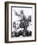 St. George and the Dragon, 1508-Albrecht Dürer-Framed Giclee Print