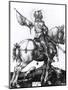 St. George and the Dragon, 1508-Albrecht Dürer-Mounted Giclee Print