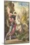 St. George and the Dragon, 1869-Gustave Moreau-Mounted Giclee Print