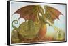 St George and the Dragon, 1979-Wayne Anderson-Framed Stretched Canvas