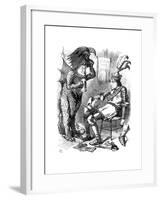 St George and the Dragon (After the Performanc), 1878-Swain-Framed Giclee Print