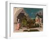 St. George and the Dragon, C.1470 (Oil on Canvas)-Paolo Uccello-Framed Giclee Print