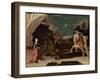 St. George and the Dragon, circa 1470-Paolo Uccello-Framed Giclee Print