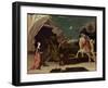 St. George and the Dragon, circa 1470-Paolo Uccello-Framed Giclee Print