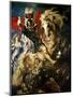 St. George and the Dragon, circa 1606-Peter Paul Rubens-Mounted Giclee Print