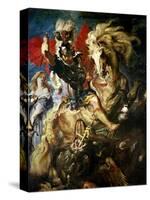 St. George and the Dragon, circa 1606-Peter Paul Rubens-Stretched Canvas