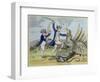 St. George and the Dragon, Published by Hannah Humphrey in 1782-James Gillray-Framed Giclee Print