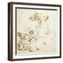 St. George and the Dragon-Raphael-Framed Giclee Print