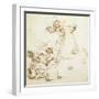 St. George and the Dragon-Raphael-Framed Giclee Print