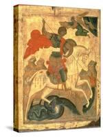 St. George and the Dragon-null-Stretched Canvas