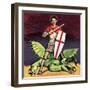 St George and the Dragon-English School-Framed Giclee Print