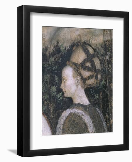 St George and the Princess, 1433-1435-Antonio Pisanello-Framed Giclee Print