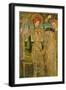 St. George and the Princess, 1448 (Oil on Panel)-Jaume Huguet-Framed Giclee Print